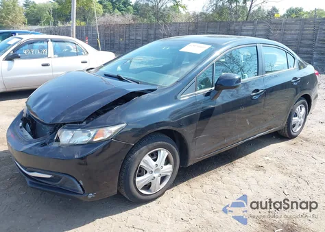 2013 Honda Civic Lx из США, поврежденный, VIN 2HGFB2F58DH565389